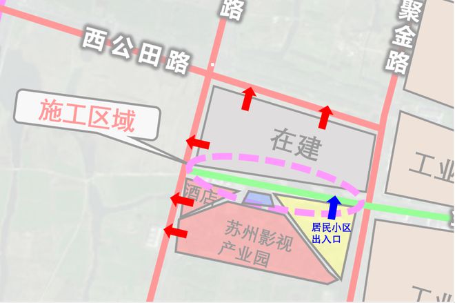 金裕路（开泰路-聚金路）及金裕桥改造工程施工期间交通出行提示(图5)